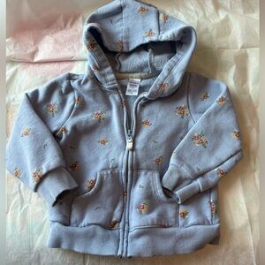 GUC Carter’s 24 Mo Girls Sweatshirt Blue with flowers